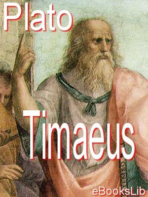 cover image of Timaeus